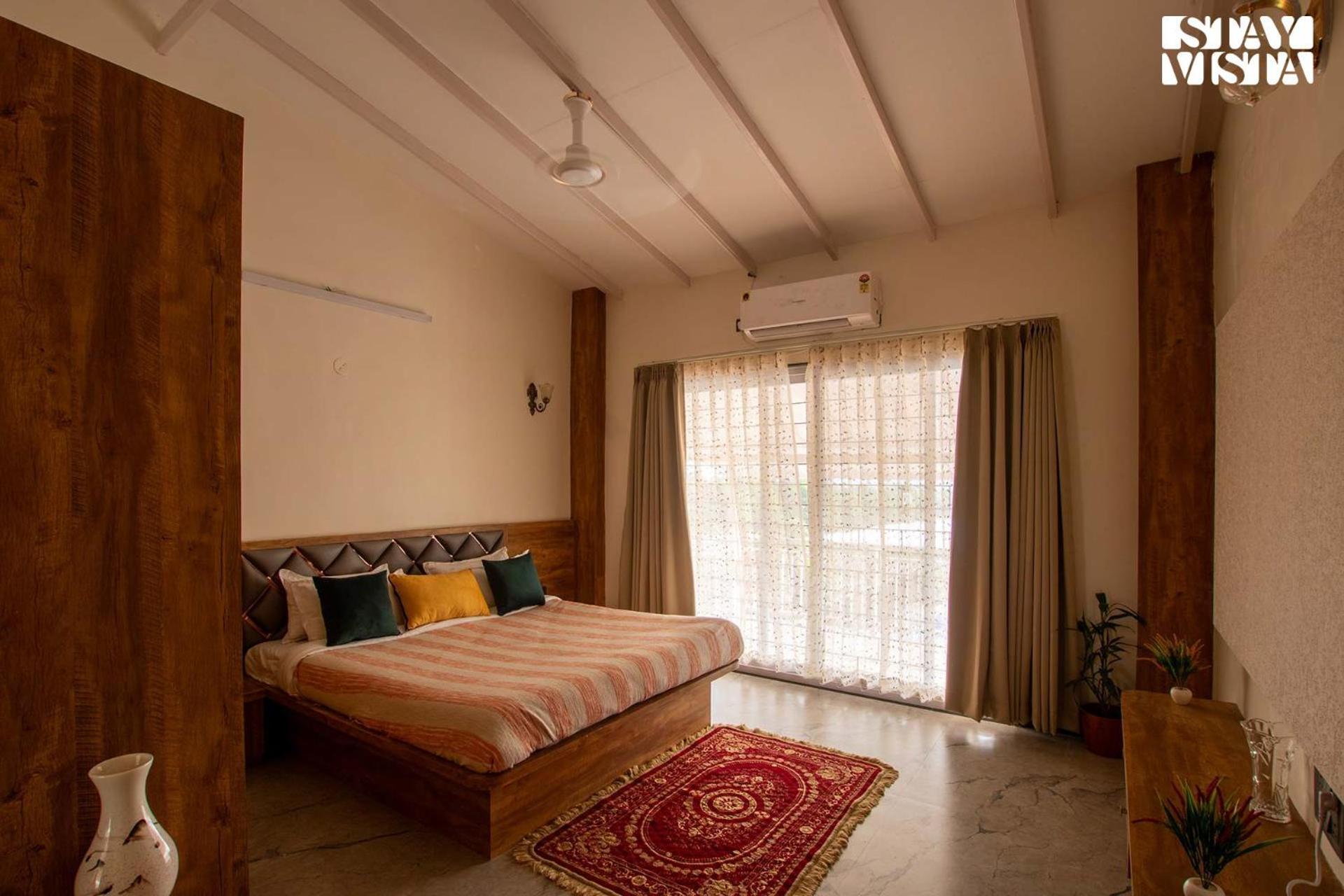 Stayvista'S Harvest Haven - Pool-View Villa With Deck & Machan Near Sula Nashik Exterior foto