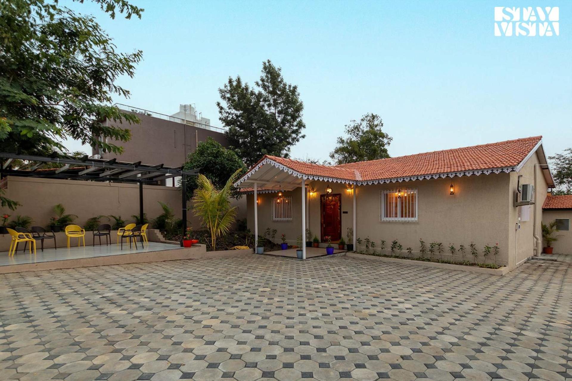 Stayvista'S Harvest Haven - Pool-View Villa With Deck & Machan Near Sula Nashik Exterior foto